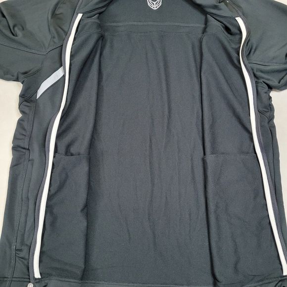 Nike Hoop Tech Basketball Warm Up Jacket Black Reflective Stripes Men’s Large - Picture 10 of 14
